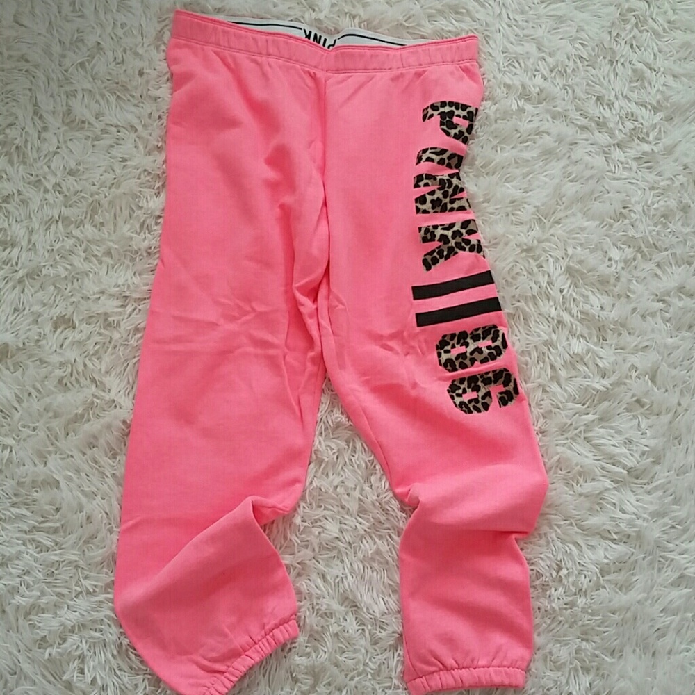 Vs pink sweatpants